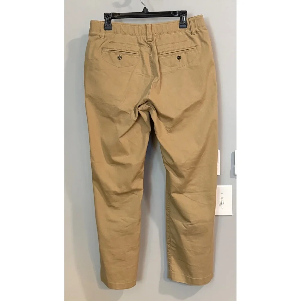 Under Armour‎ Men's Tan Chino Golf Pants Size 34x30 Flat Front UA Tech